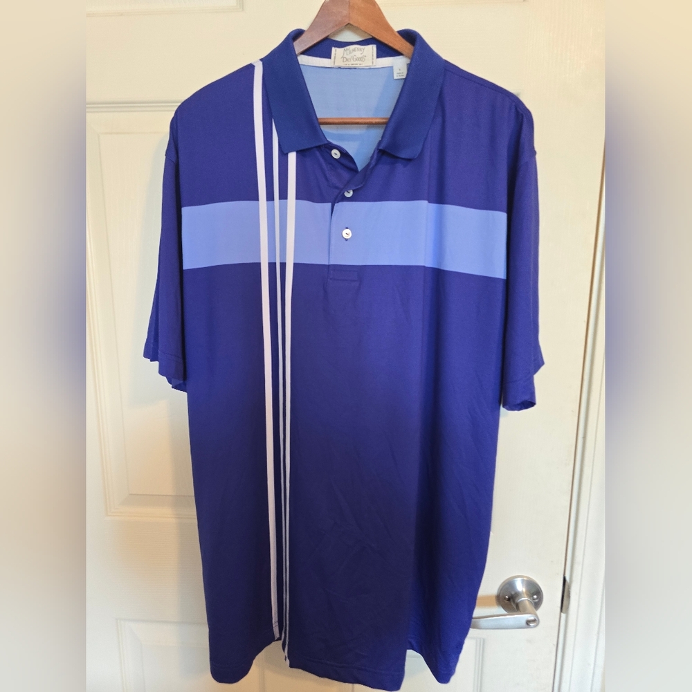 McIlhenny Dry Goods /Tabasco Men’s Purple  Polo Shirt (Size L) NWT